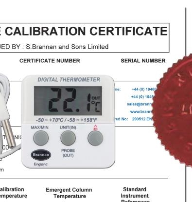 therm cert instruments with 22_420