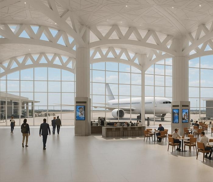 Concourse H Project Riyadh Airport   main image