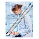 Science with lab thermometer