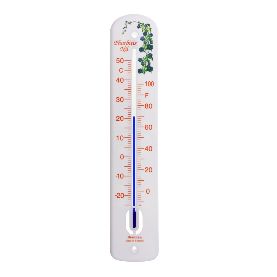 Decorative 380mm Wall Thermometer Brannan