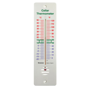 255mm plastic wall thermometer - cellar thermometer
