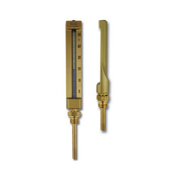 Industrial VLines & Hot Water Thermometers for HVAC, Marine, & Oil