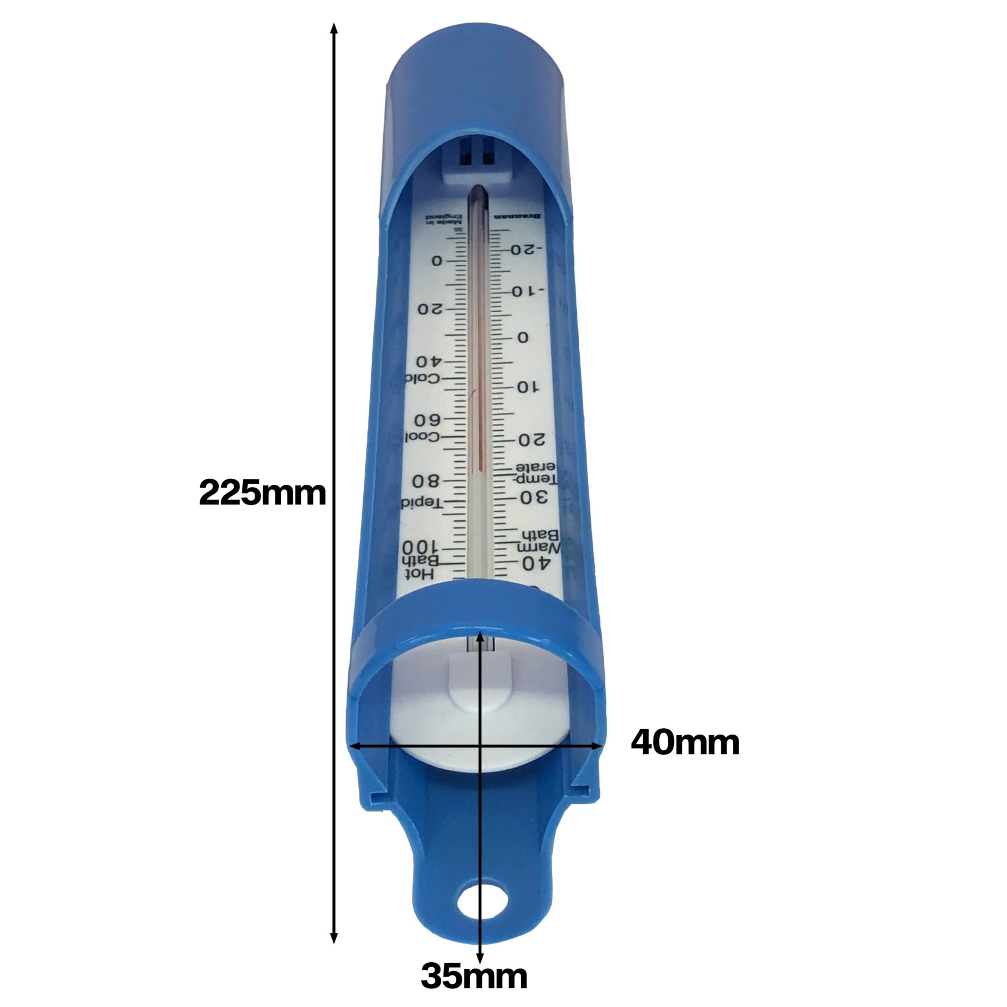 Scoop bath thermometer Brannan