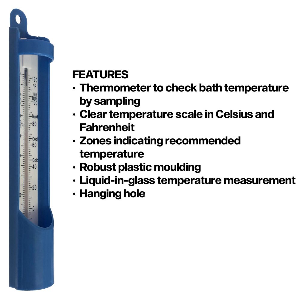 Scoop bath thermometer Brannan