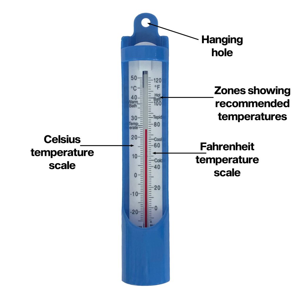 Scoop bath thermometer Brannan