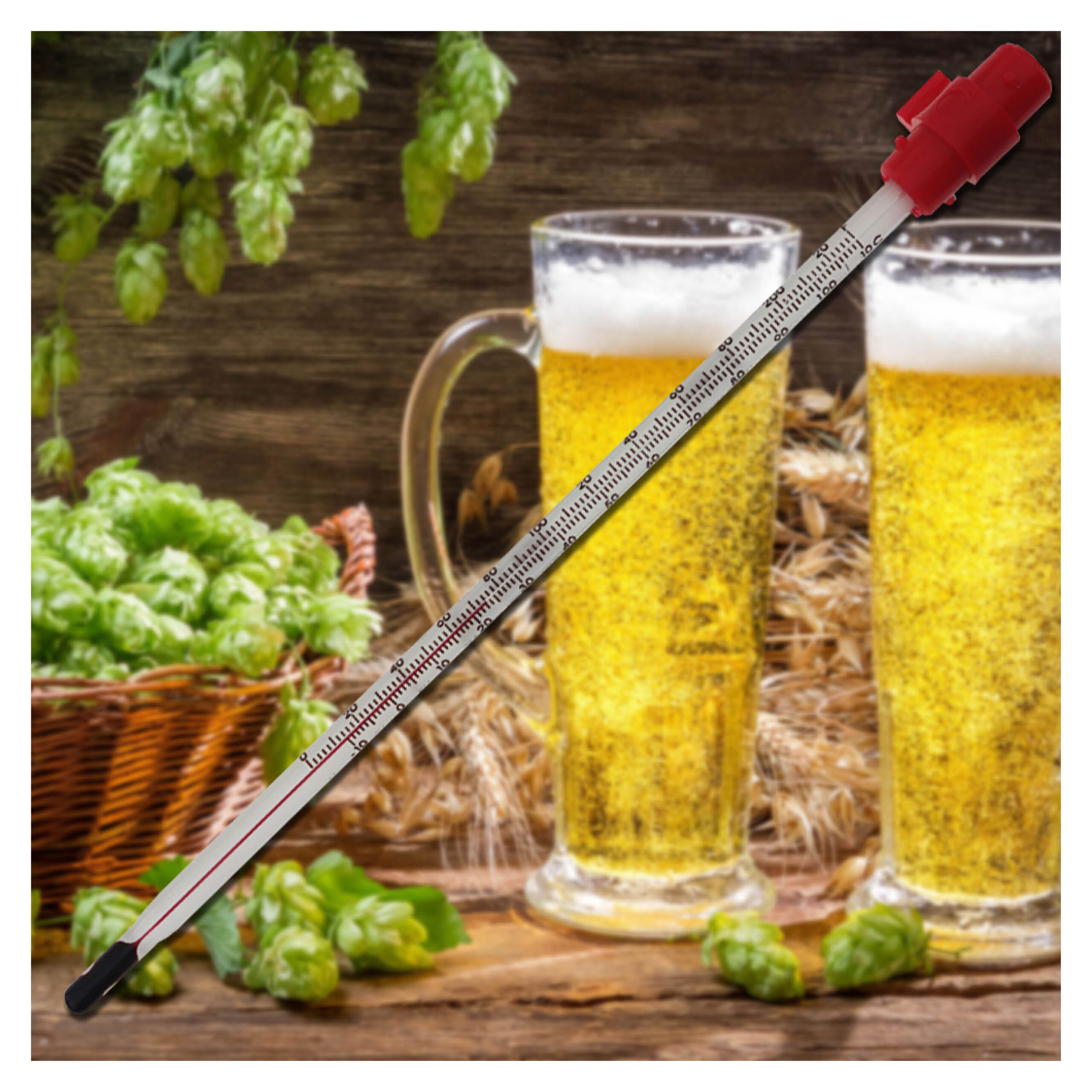 Wine & beer thermometer | Brannan