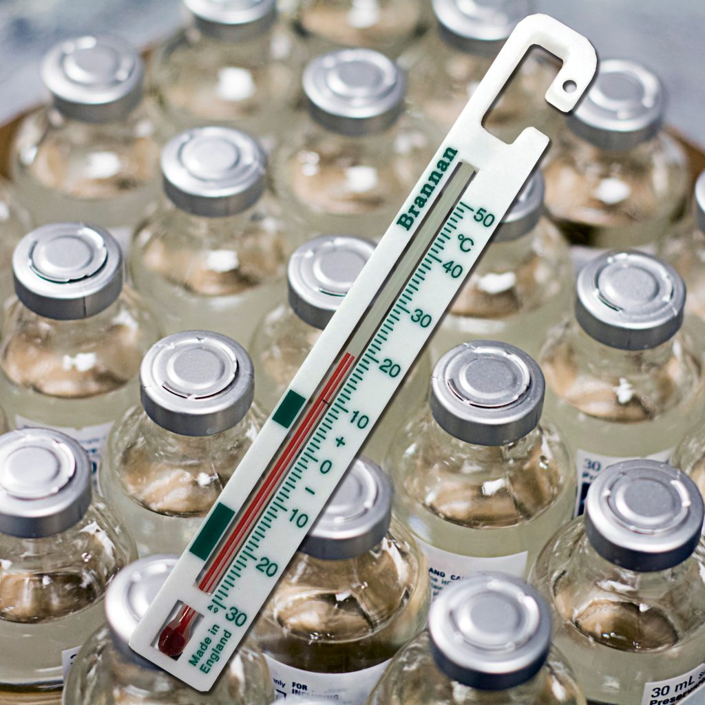 Vaccine thermometer Brannan