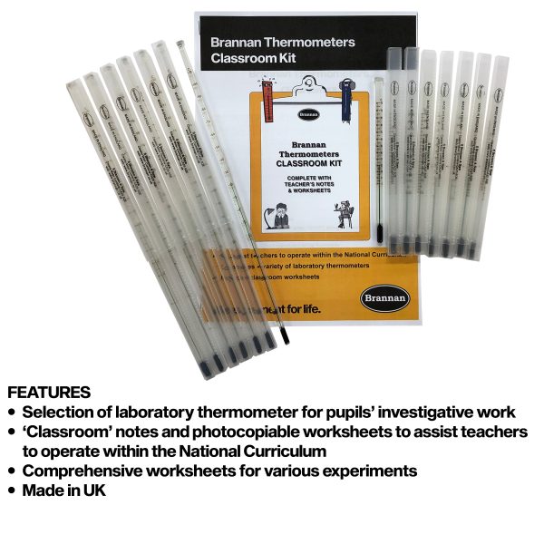 Classroom kit - laboratory thermometer kit