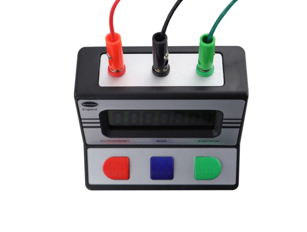 Bench top timers with external triggering contacts Brannan