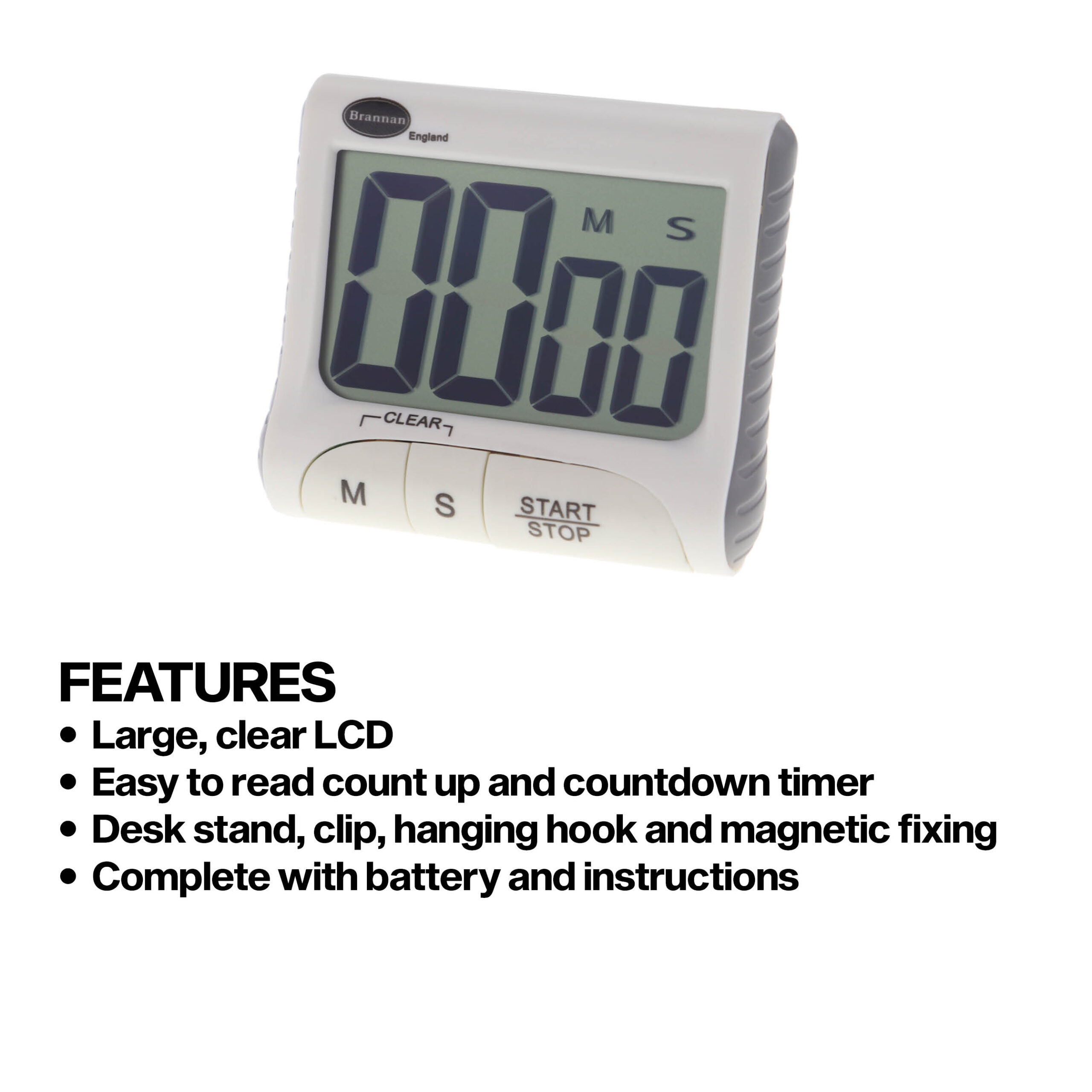 Single channel timer with big display | Brannan