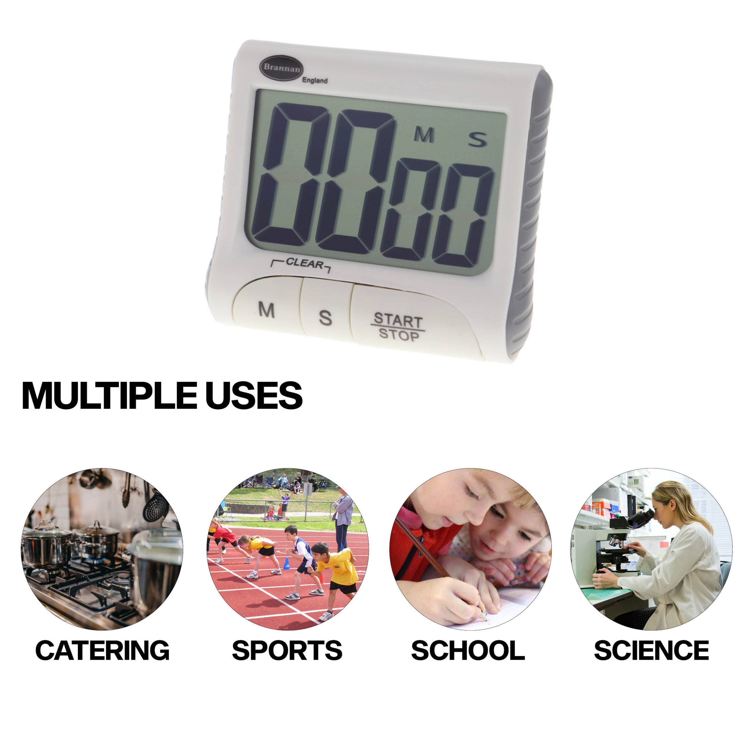 Single channel timer with big display | Brannan
