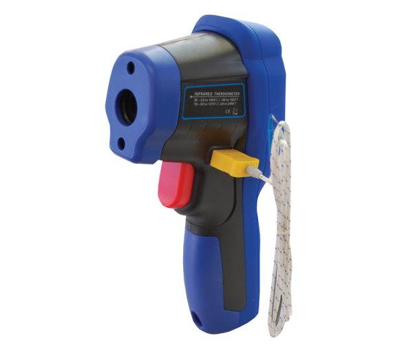 advanced high range dual laser thermometer