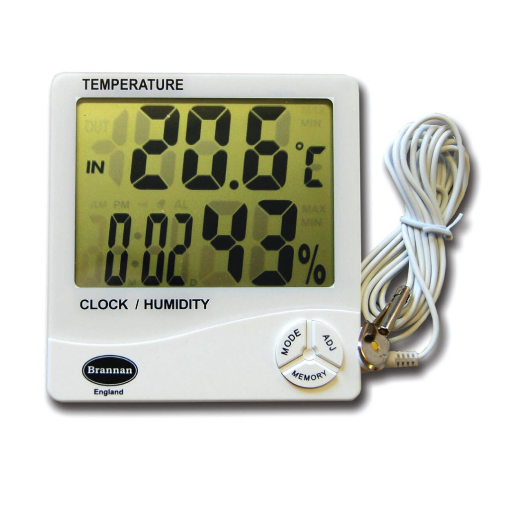 Jumbo max min thermometer & hygrometer Brannan