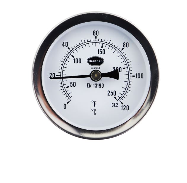 surface thermometer for plumbing and HVAC Brannan
