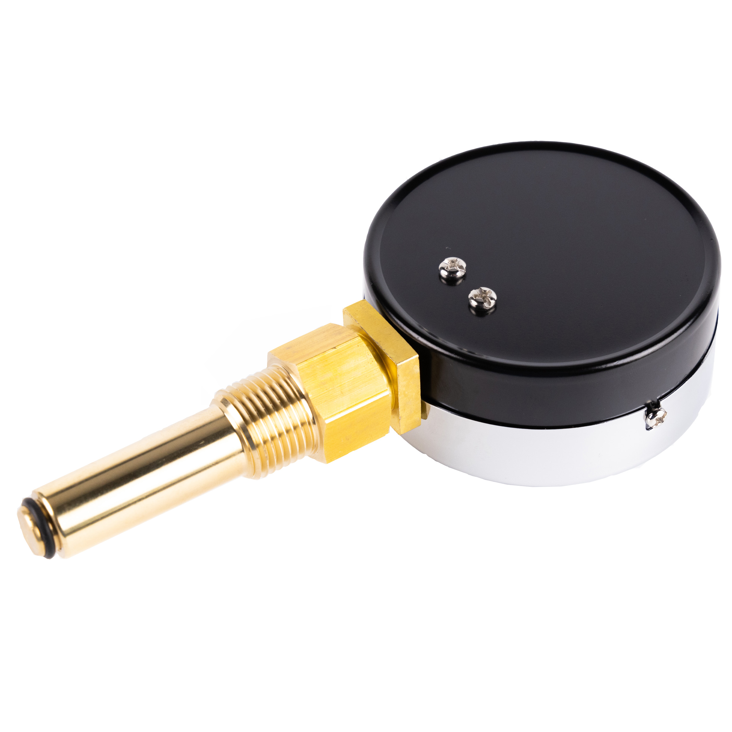 Combined temperature and pressure gauge | Brannan
