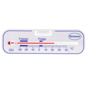 Brannan Digital Fridge Freezer Thermometer with Alarm and Max Min Refrigerator Temperature Feature