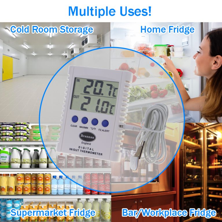 Max min, indoor & outdoor thermometer Brannan