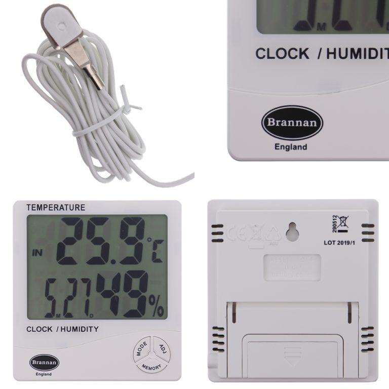 Jumbo max min thermometer & hygrometer Brannan