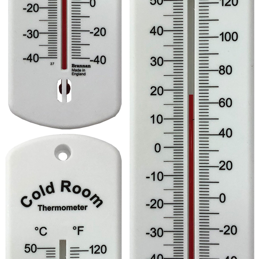 Cold room thermometer