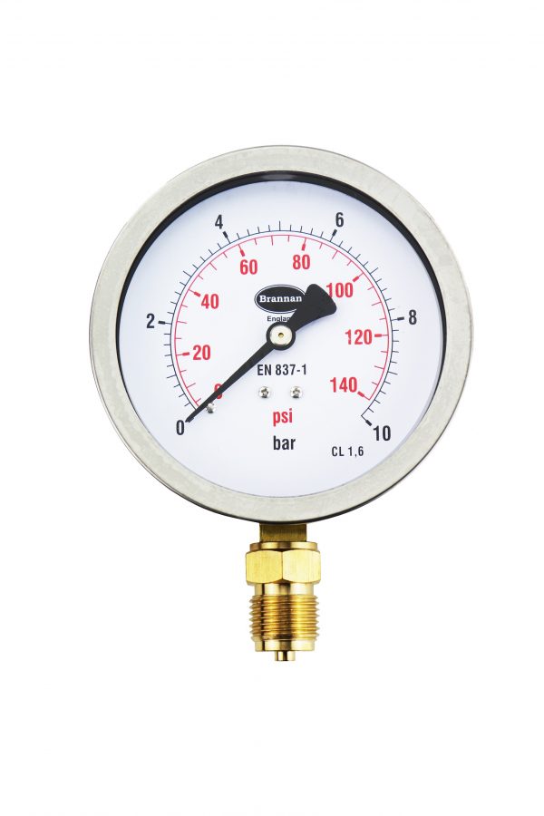 stainless steel pressure gauge