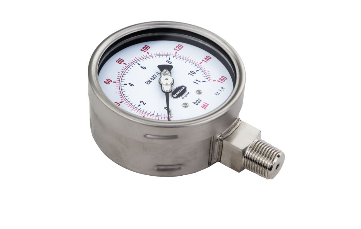 PG040 - Fully Stainless Steel Pressure Gauge
