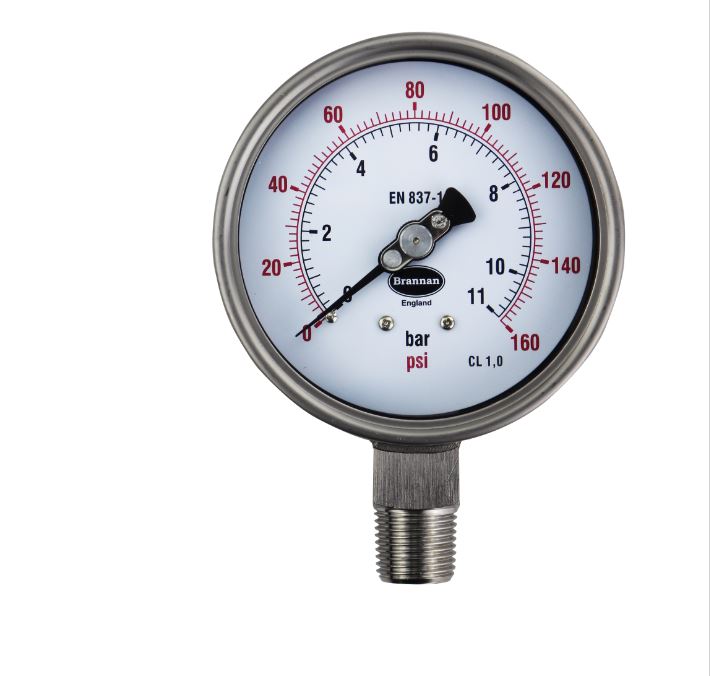 PG040 - Fully Stainless Steel Pressure Gauge