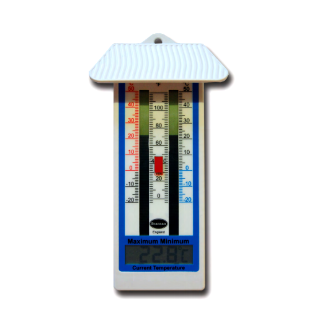 Classic design digital max min thermometer Brannan