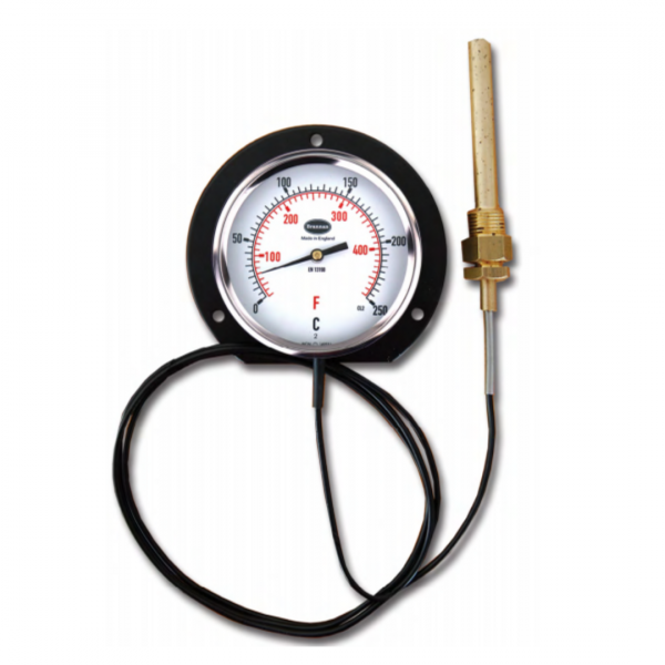 Industrial dial thermometers for HVAC, Marine, and Oil & Gas Brannan
