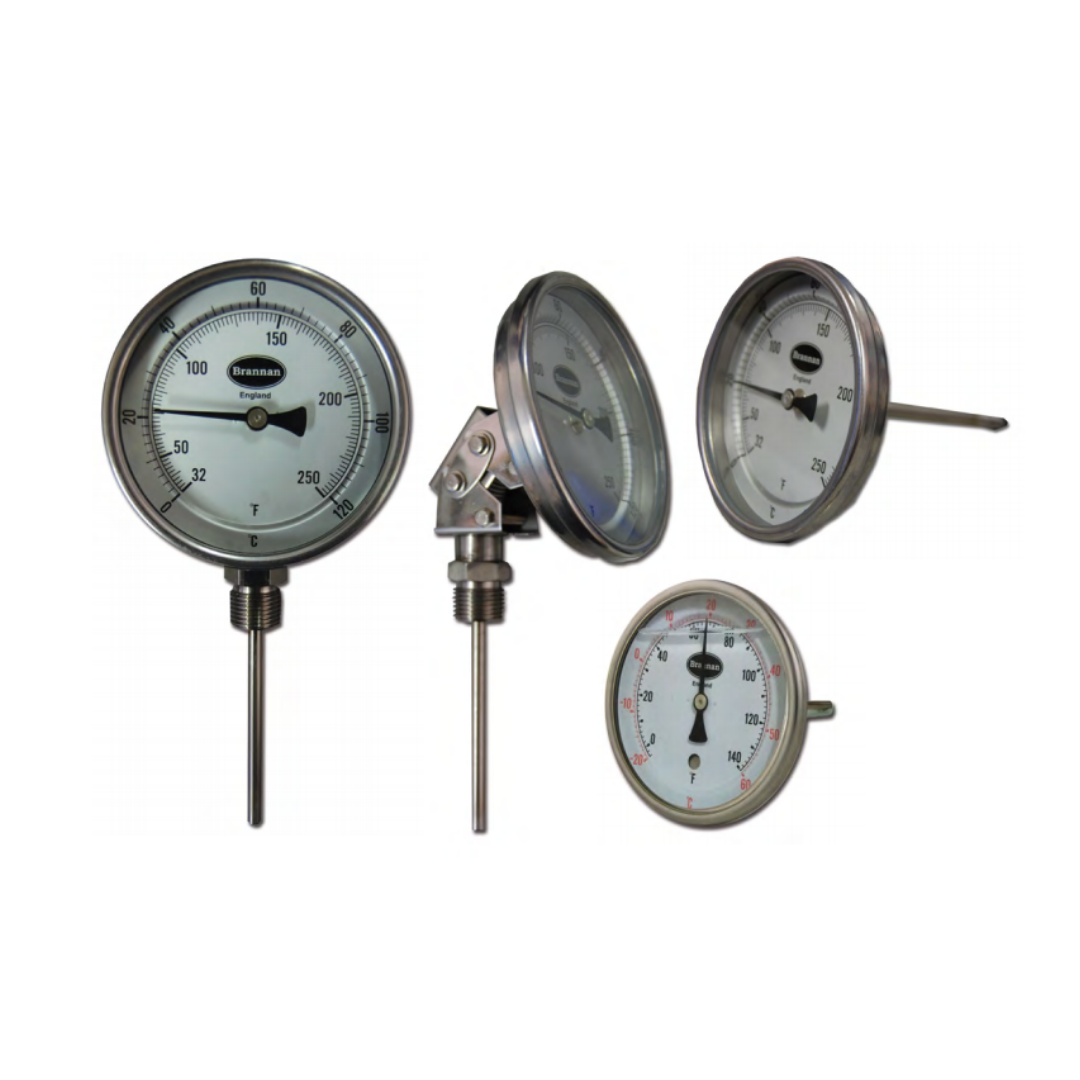 Stainless steel thermometer