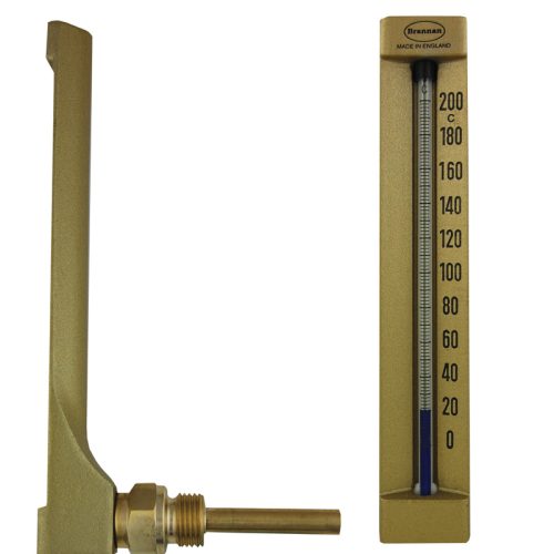 Industrial VLines & Hot Water Thermometers for HVAC, Marine, & Oil