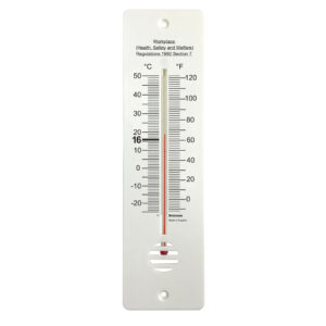 255mm plastic wall thermometer - workplace thermometer