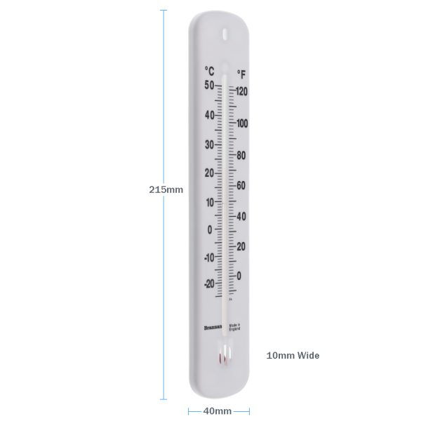 215mm wall thermometer