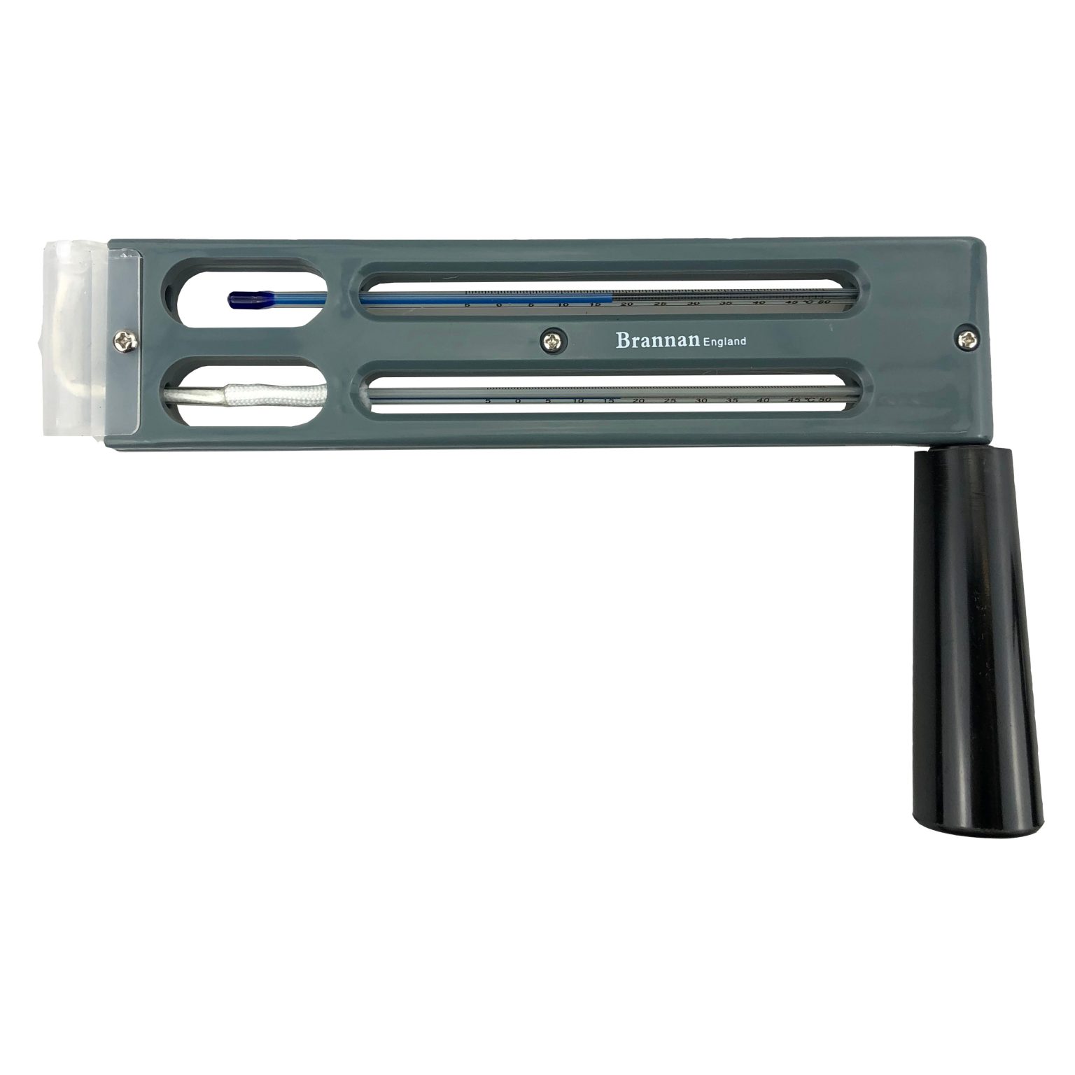 Whirling hygrometer with folding handle Brannan