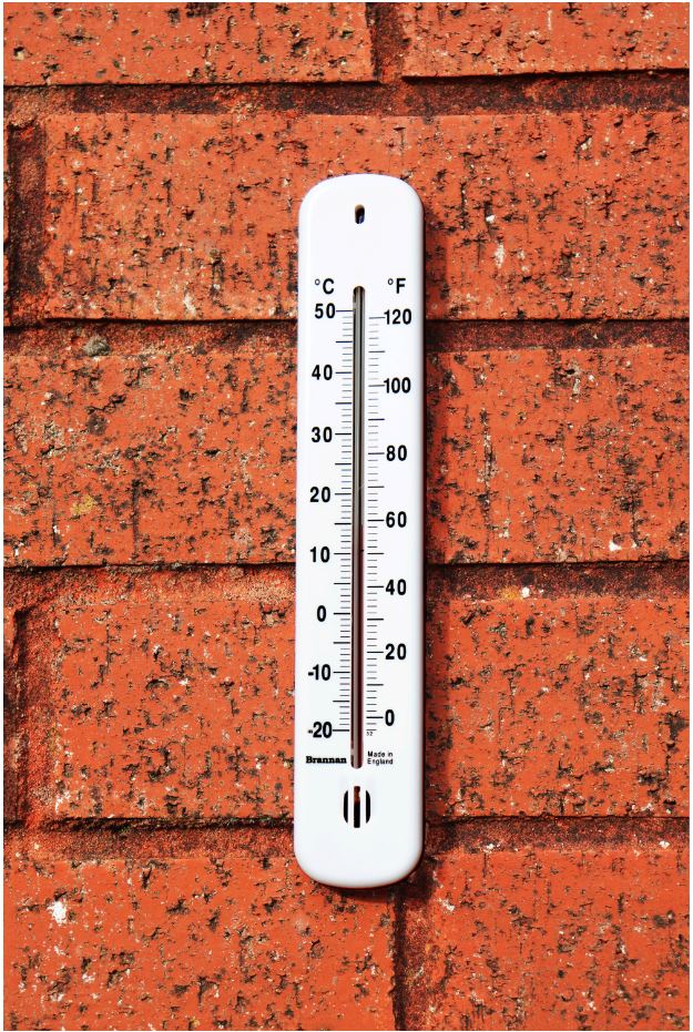 Wall mounted home thermometers for Indoor and Outdoor use Brannan