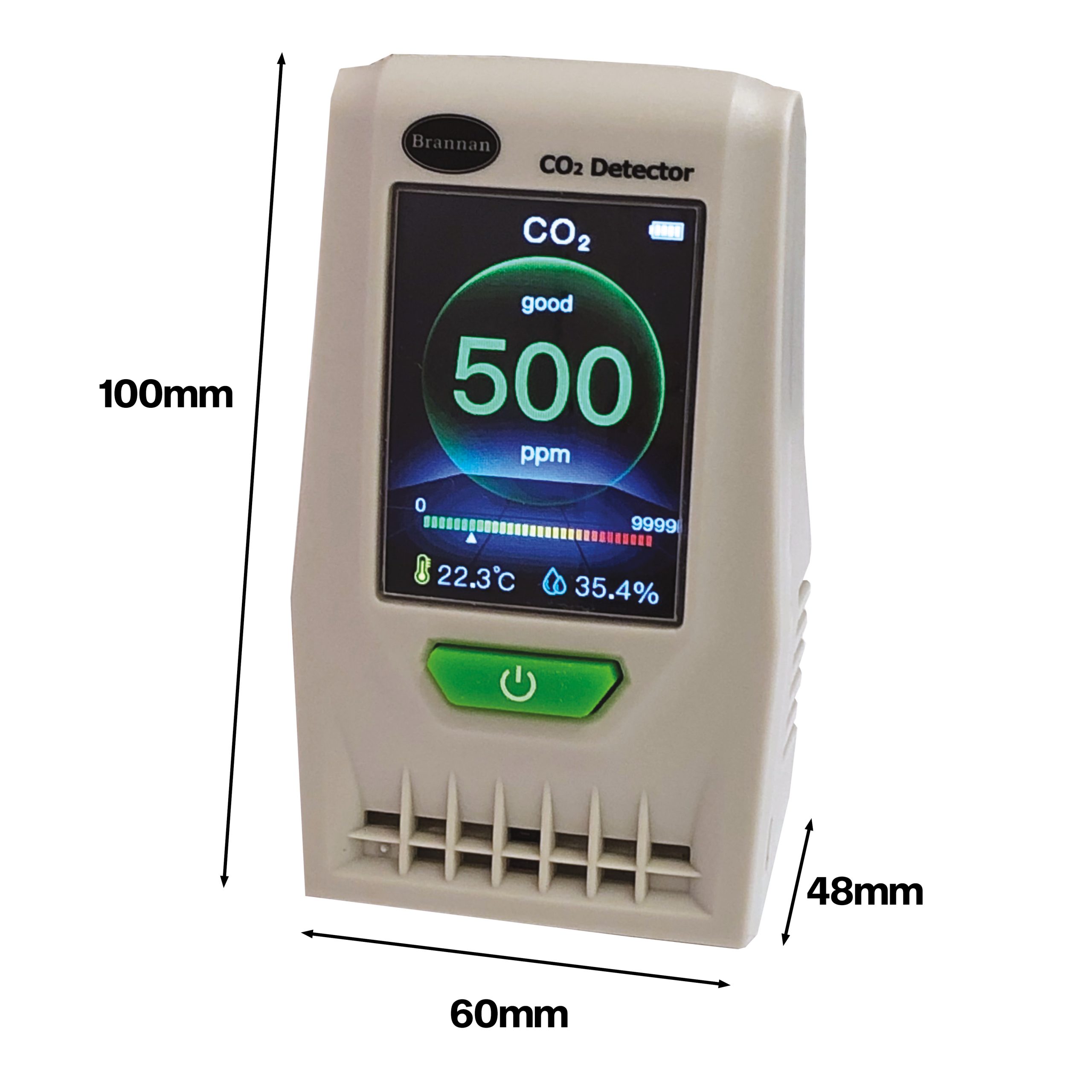 Carbon dioxide detector