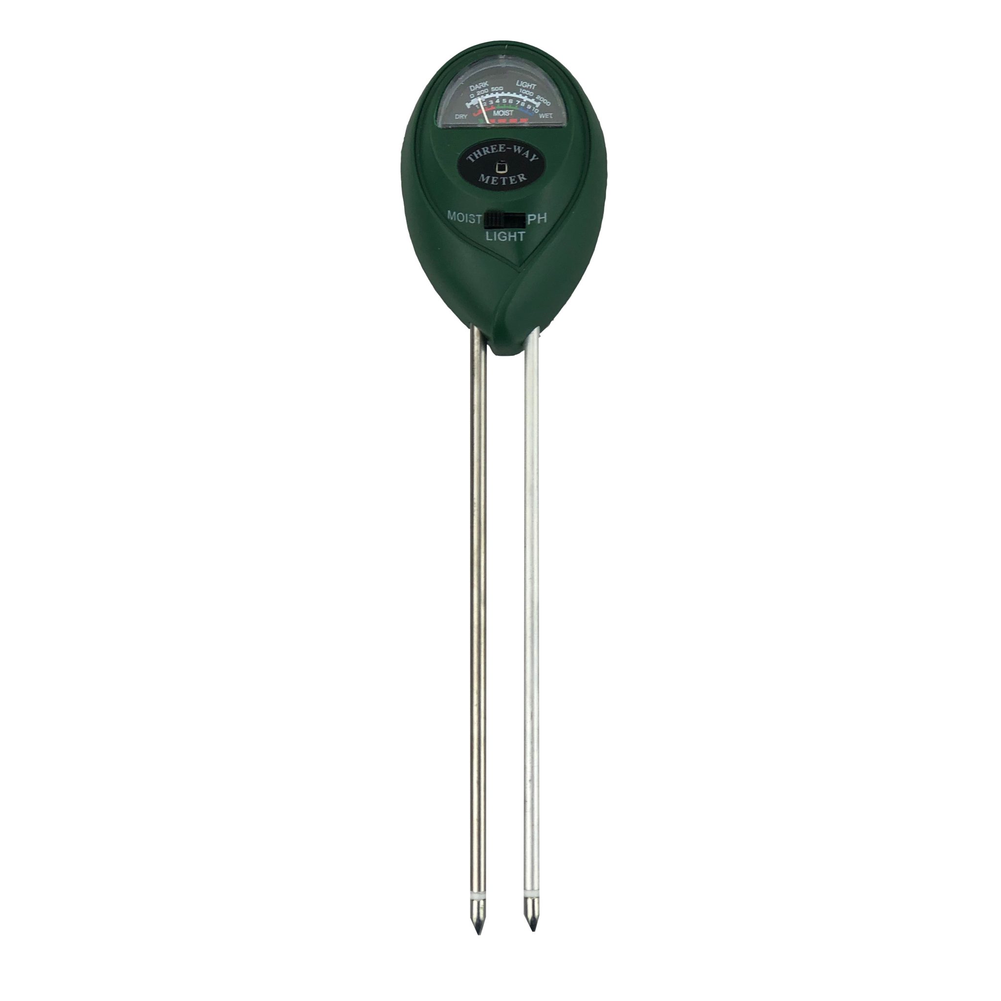 Three Way Soil Test Meter - pH, Light and Moisture | Brannan