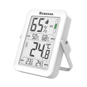 S. Brannan & Sons Digital Greenhouse Thermometer - Max Min Thermometer for Greenhouse or Garden Maximum and Minimum Temperatures Indoor Outdoor