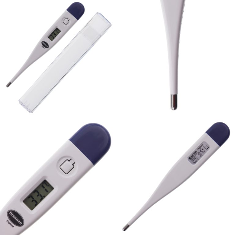 THERMcert, precalibrated oral clinical thermometer Brannan