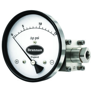 Differential pressure gauge - convoluted diaphragm type