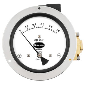 Differential pressure gauge - convoluted diaphragm type