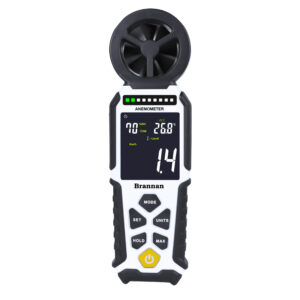 Heavy duty, Wind speed meter meter with thermometer & humidity meter