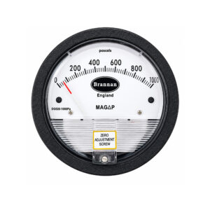 Low differential pressure gauge